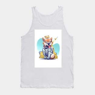 Doge to the moon Tank Top